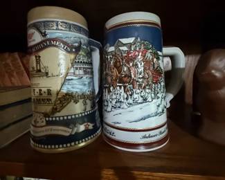 Beer Steins Pair