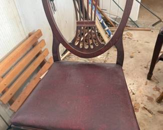 Shield Back Chair