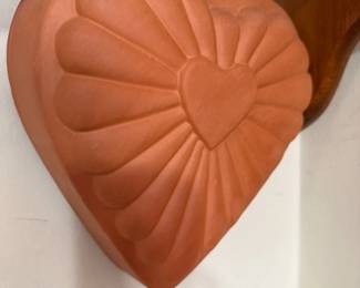 Terracotta Heart Mold