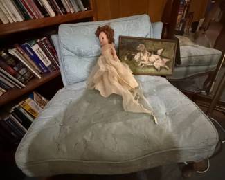Vintage Doll And Print