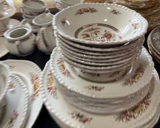 Floral China Set