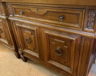Vintage Wood Dresser