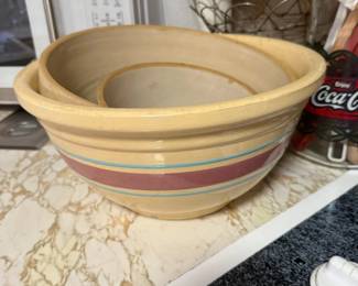 Yellow Ware Bowls