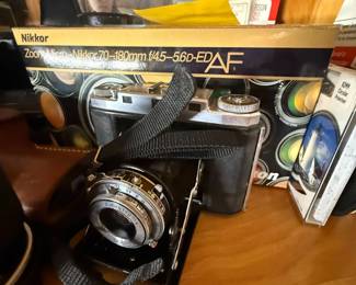 Vintage Folding Camera