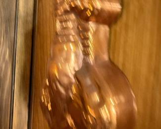 Copper Acorn Ornament