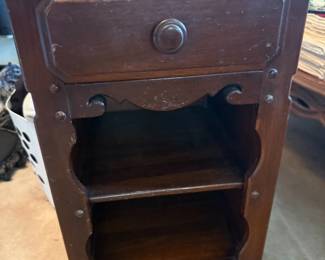 Wood Nightstand