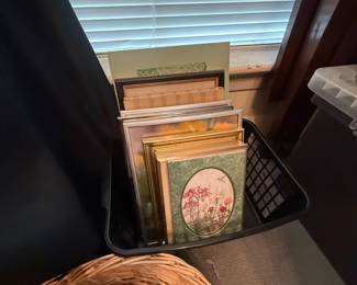 Framed Art Bin