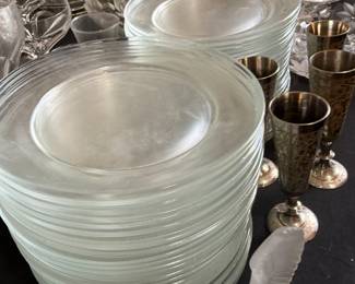 Glass Dinner Plates