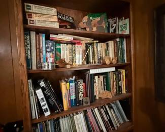 Bookshelf With Books