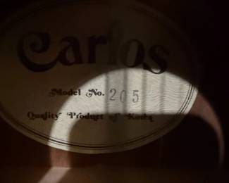 Carlos Model 205 Guitar