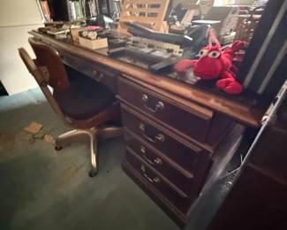 Desk And Chair