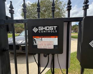 Ghost Controls Gate Opener