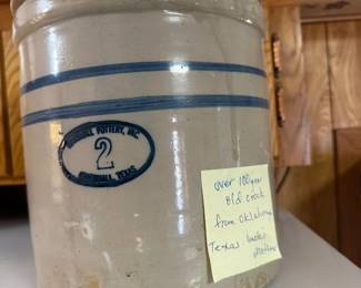 Marshall Pottery Crock