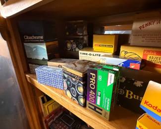 Vintage Darkroom Supplies