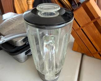 Glass Blender Jar
