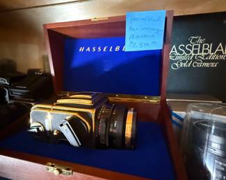 Hasselblad Gold Camera