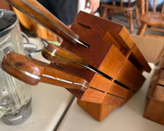 Knife Block Set