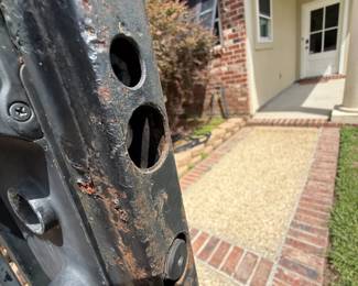 Rusted Chair Frame