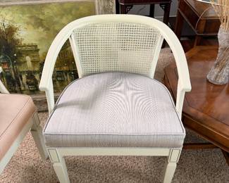 Cane back chair