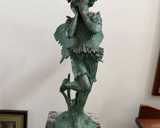 Resin garden fairy
