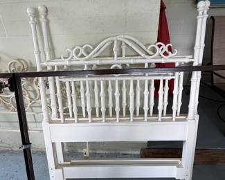 Pair twin headboards