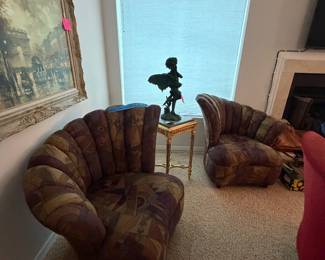 1970-1980 fanback chairs