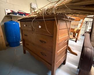 Antique oak dresser