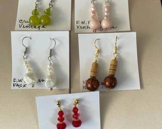 BBS077 - Myrna Lee Chang Assorted Vintage Earrings