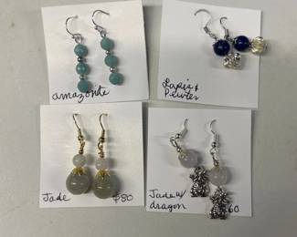 BBS122 - Myrna Lee Chang Lucky Neko & Other Assorted Vintage Earrings
