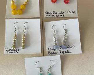 BBS085 - Myrna Lee Chang Assorted Vintage Earrings