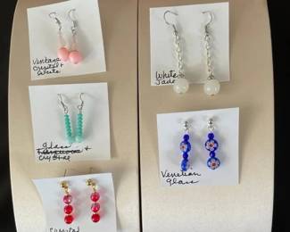 BBS031 - Myrna Lee Chang Assorted Dainty Vintage Earrings