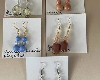 BBS101 - Myrna Lee Chang Assorted Vintage Earrings