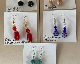 BBS072 - Myrna Lee Chang Assorted Vintage Earrings