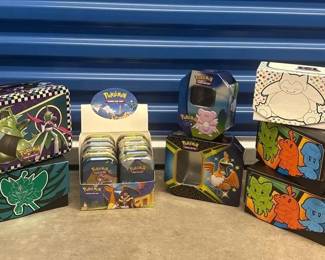 BBS536 - EMPTY Pokémon Storage Tins & Boxes
