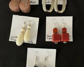 BBS040 - Myrna Lee Chang Chunky Assorted Vintage Earrings