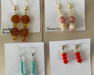 BBS114 - Myrna Lee Chang Assorted Vintage Earrings