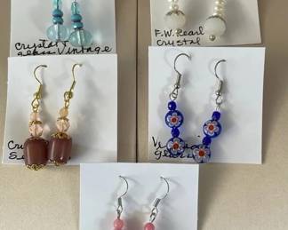 BBS080 - Myrna Lee Chang Assorted Vintage Earrings
