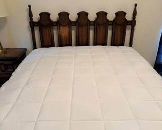 vintage full queen headboard