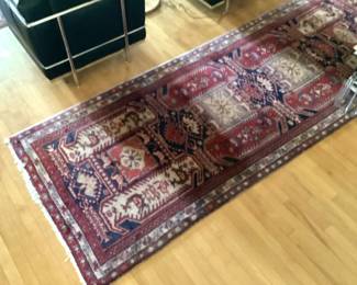 NW Persian Meskin runner  (3’6” x 9’7”)