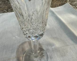 Waterford Hand Cut Lead Crystal Lismore Wine Glasses