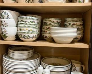 Port Meirion Botanic Garden Dinnerware, Large Collection with a wide variety of pieces