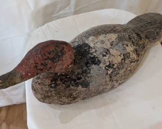Vintage Hand-Carved Wood Duck Decoys