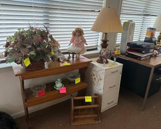 Sofa Table - Flowers - Doll - File Cabinet