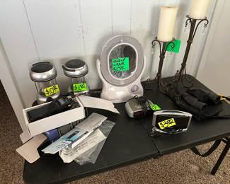 Lights - Mirror - Clock Radio - Candles