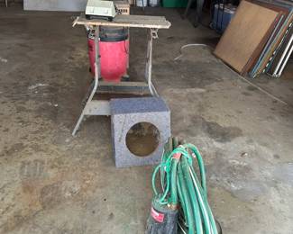 Sump Pump and Hose
