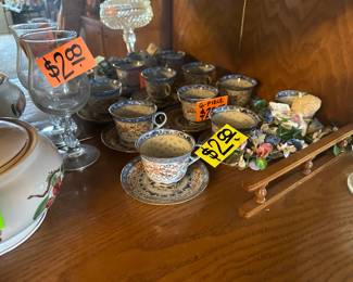 Cups and Saucers