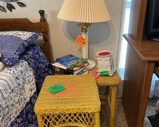 Side Tables - Lamps - Books