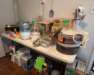 Appliances and J A R S for Canning - Dehydrater - Hand Vacuum