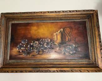 Original signed oil