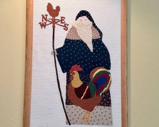 #3  Santa Needlework Lg 
